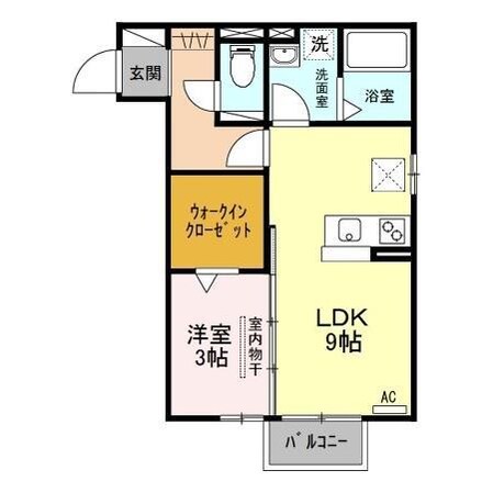 ロベール空港西の物件間取画像